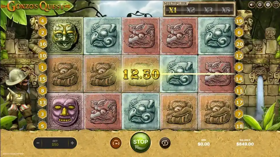 Виграш в автоматі Gonzo’s Quest 