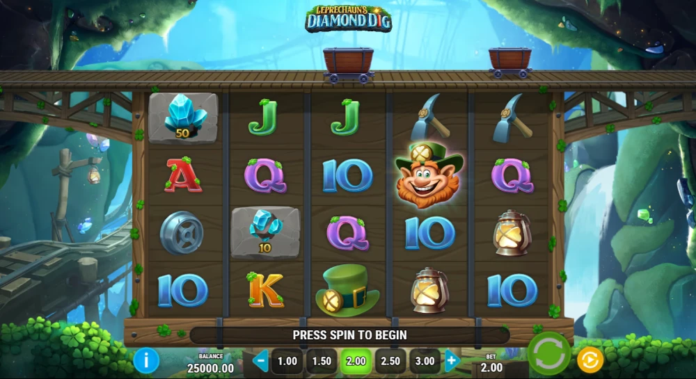 Leprechaun Diamond Dig