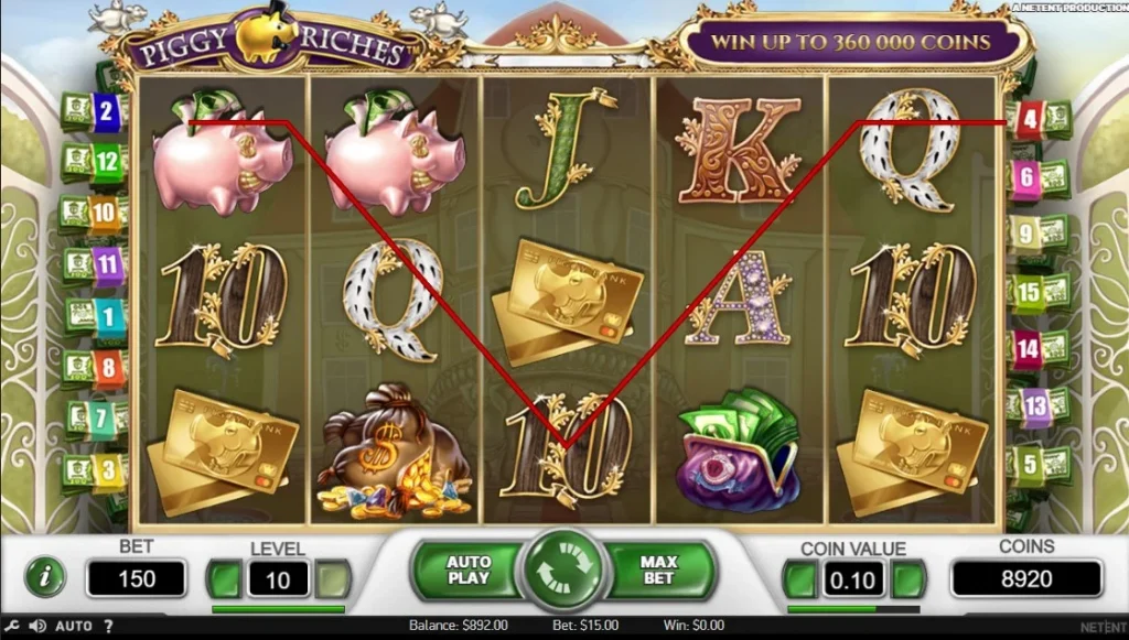 Переможні символи Piggy Riches