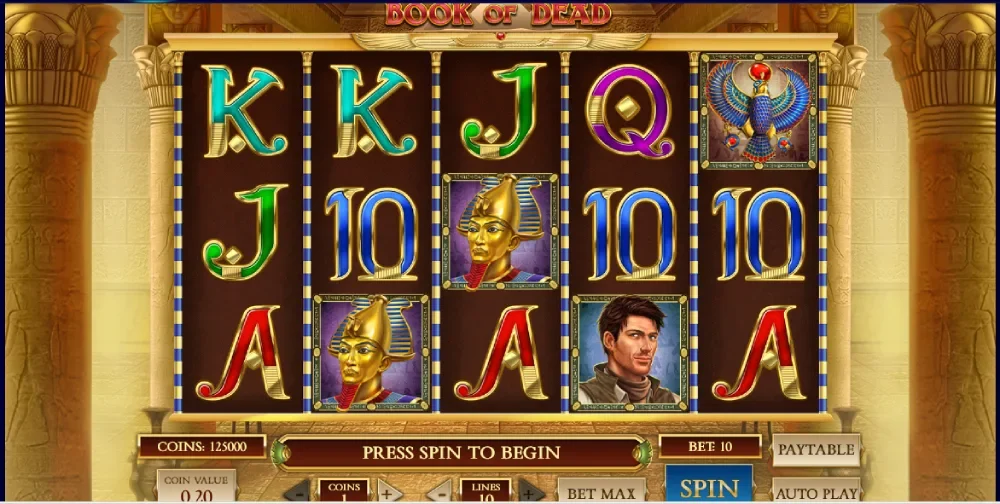 Игровые автоматы без вложений book of dead