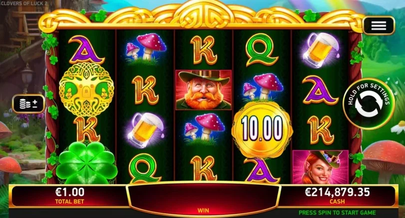 Слот Gorilla казино Clovers of Luck 2