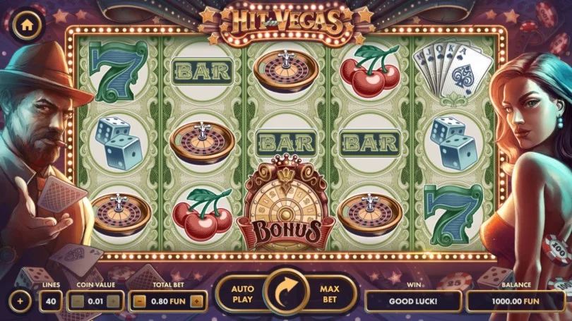 Автомат Hit in Vegas в портфолио Gorilla