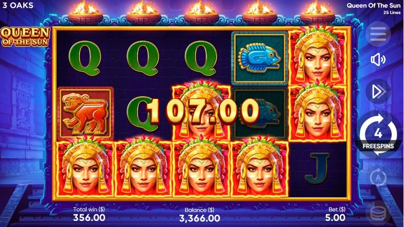 Игра казино Gorilla Queen of the Sun