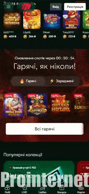 Гарячі слоти