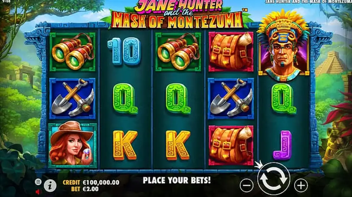 Джейн Хантер и маска Монтесумы