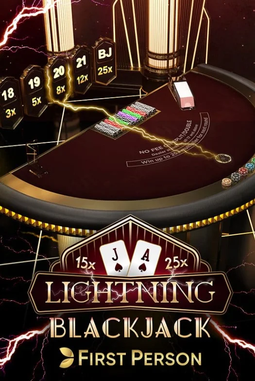 Lightning Blackjack від Evolution