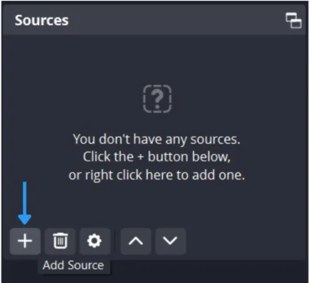 Open Broadcaster Software step3