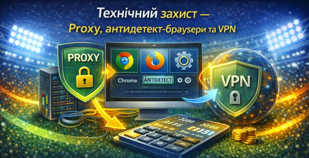 Proxy, антидетект-браузери та VPN