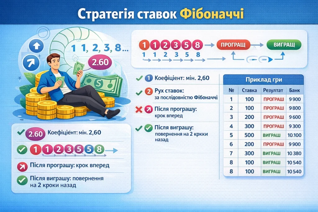 Стратегия ставок Фибоначчи