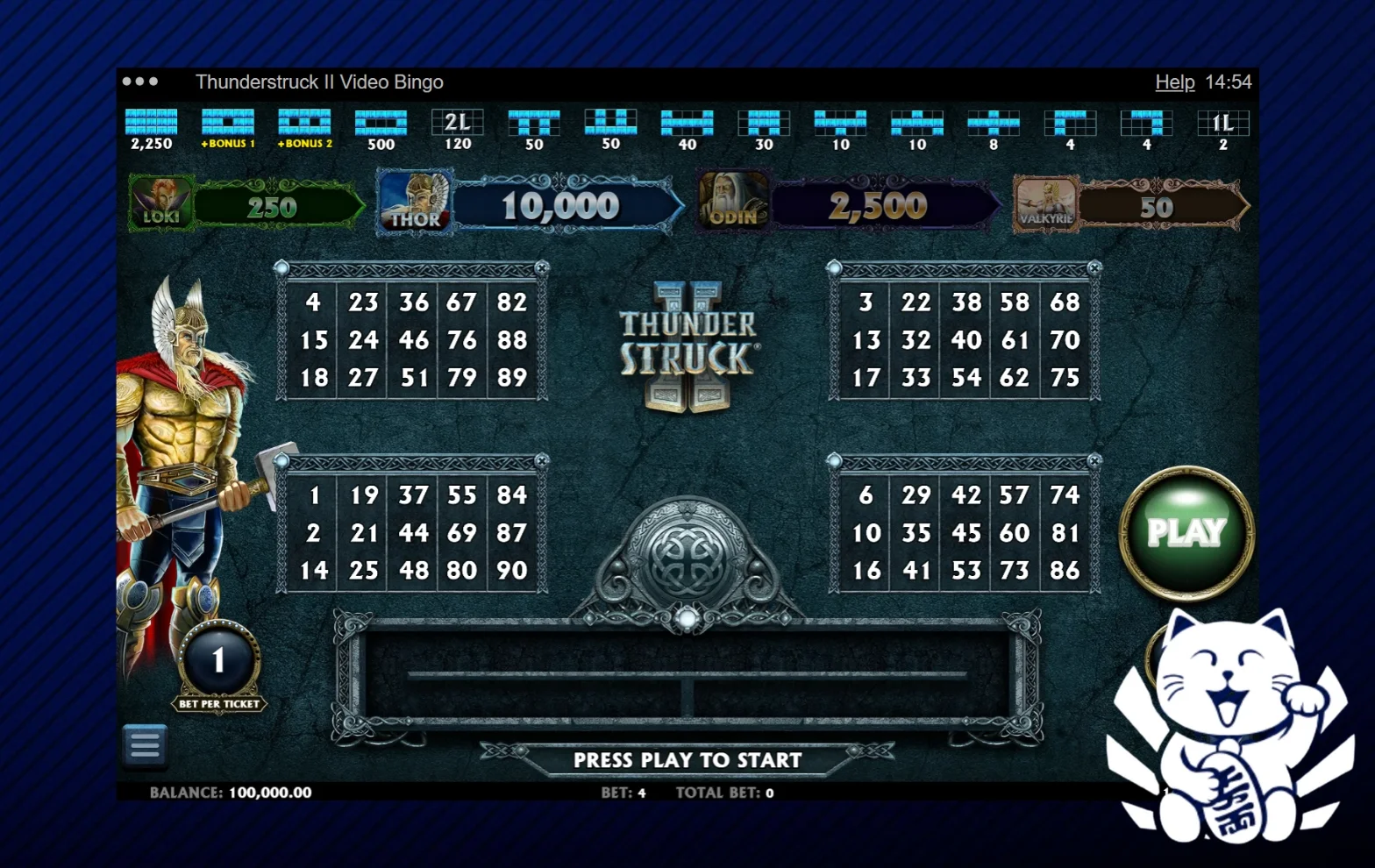 Neko Games Thunderstruck II