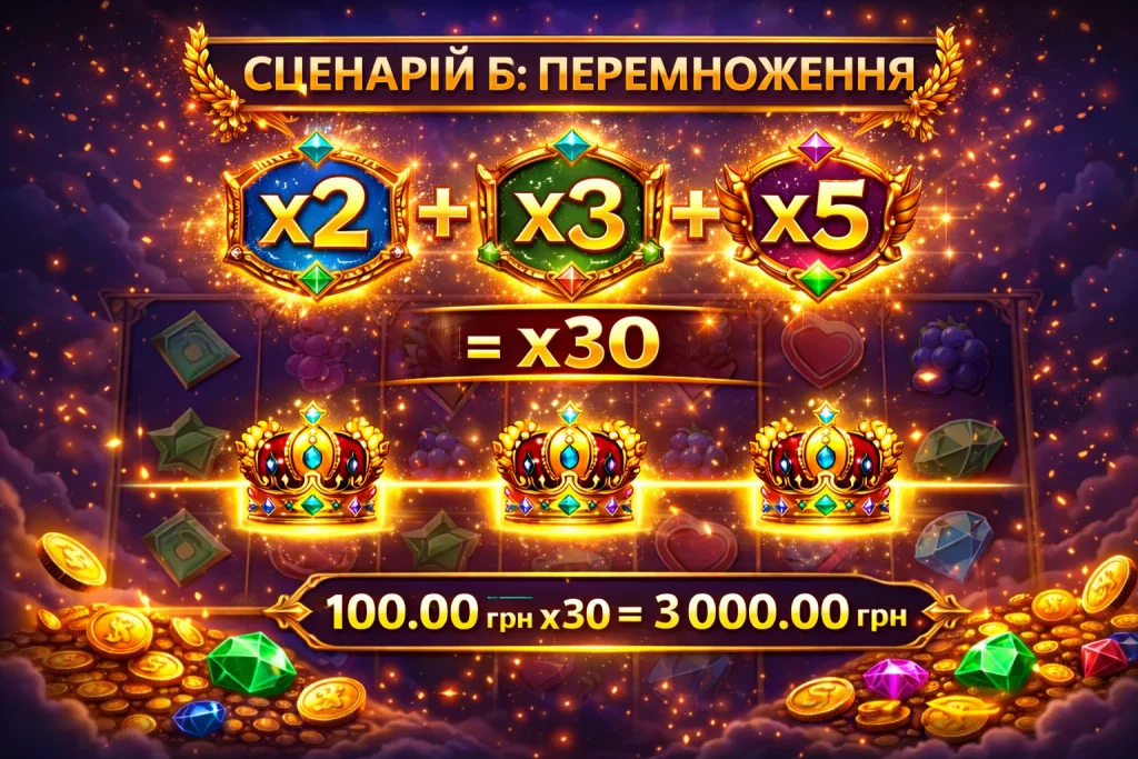 Сценарій Б: перемноження (Multiplicative)