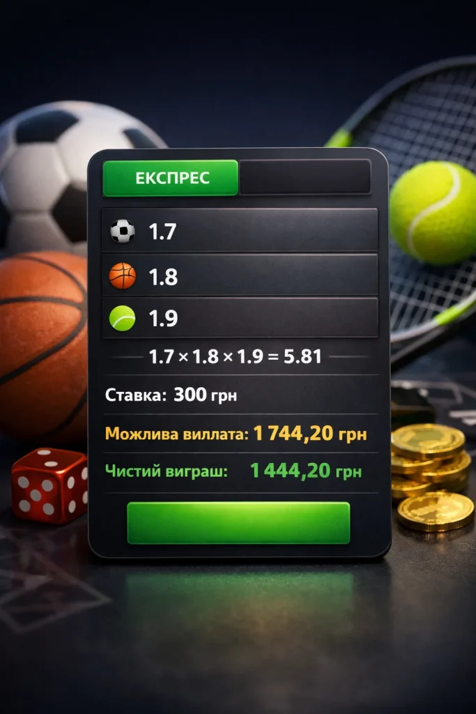 Сценарій 1 (експрес)