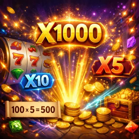 Слоты с множителями: магия больших иксов