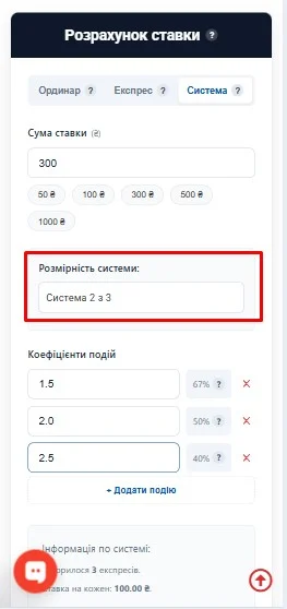 Калькулятор ставок на спорт: розрахувати виграш онлайн