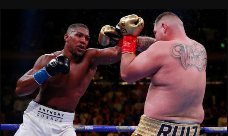 бой Энди Руиса против Джошуа