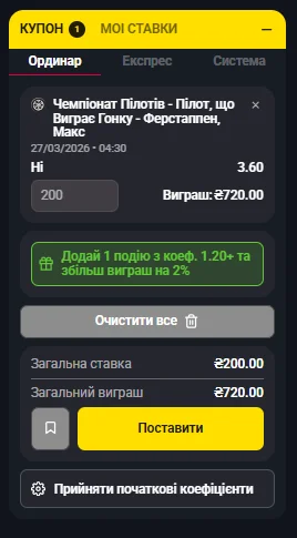 Специальные ставки