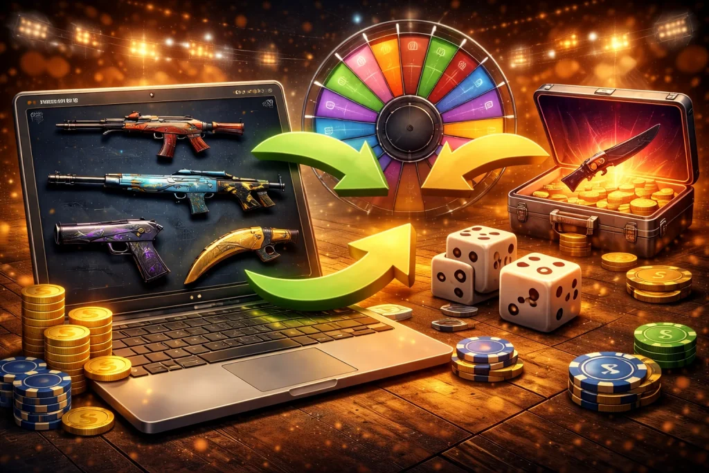 Ставки скинами CS2