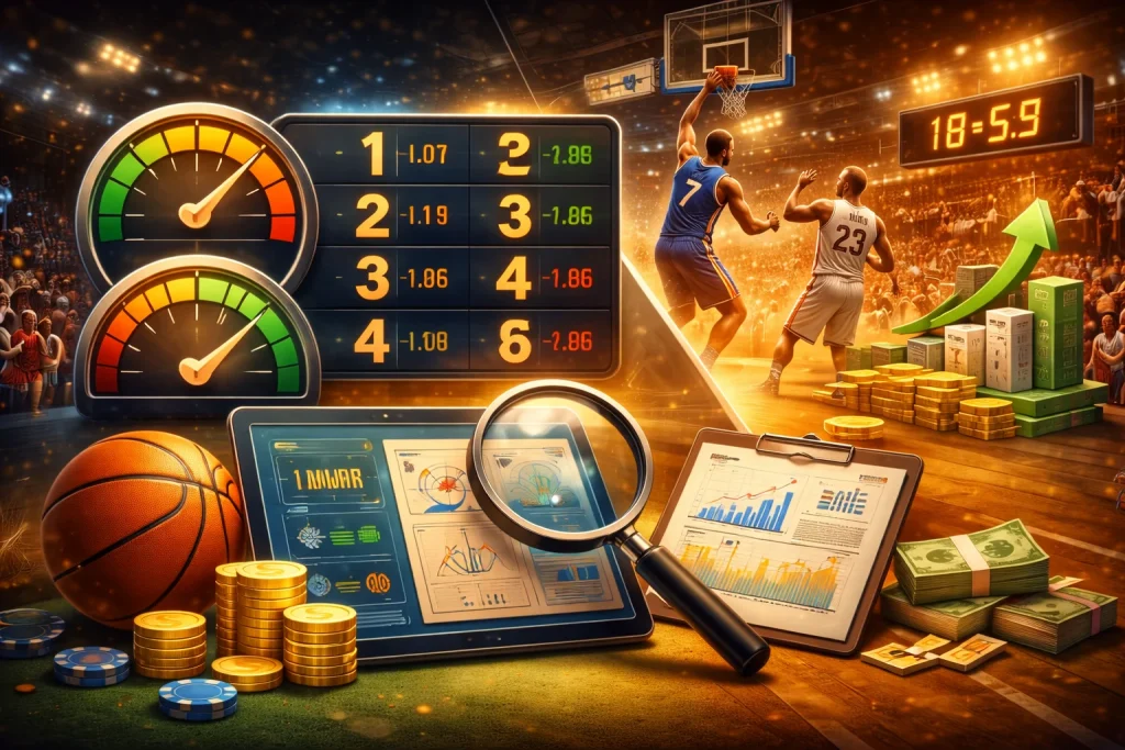 Стратегія ставок на тотал у баскетболі