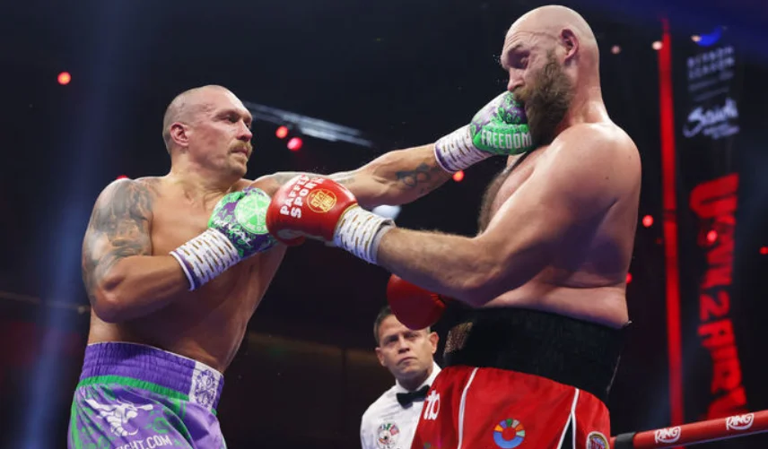 Александра Усика против Тайсона Фьюри