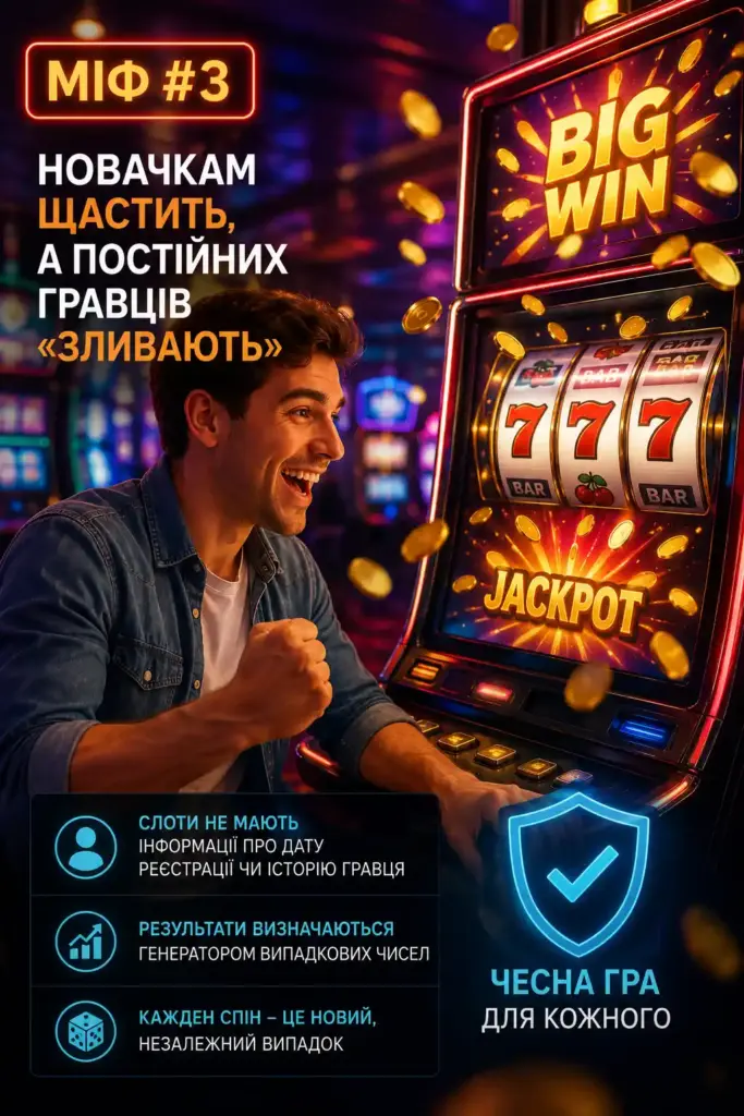 Иллюстрация мифа об азартных играх