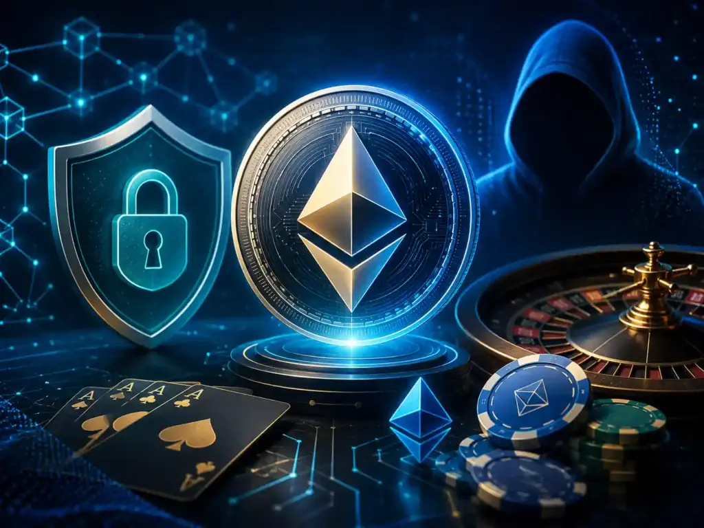 Blockchain casino with security and anonymity