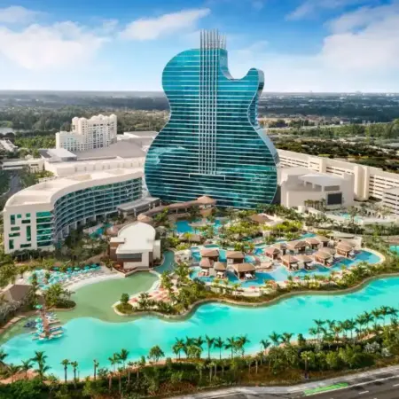 Hard Rock будує гітару посеред Лас-Вегаса 