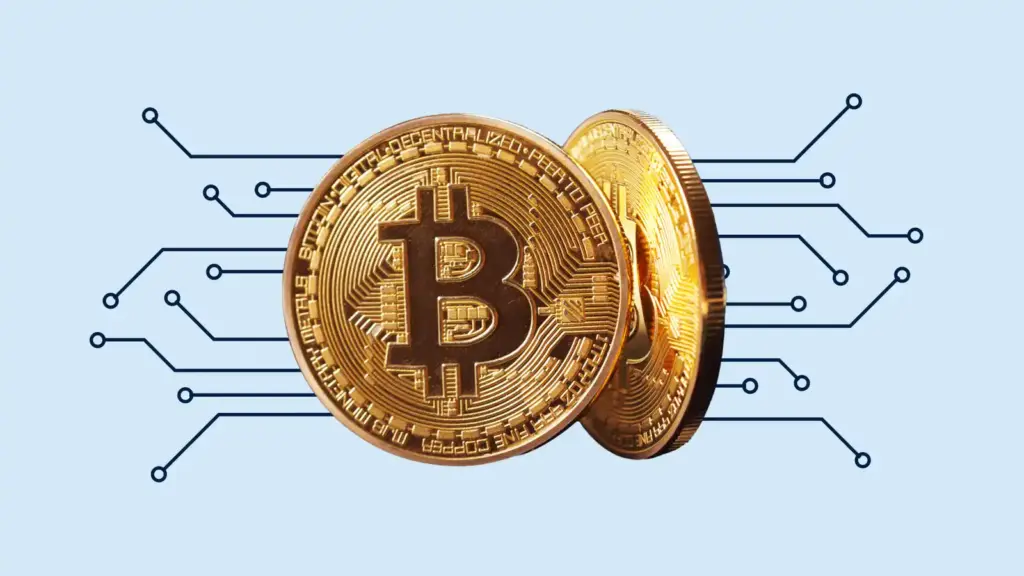 Bitcoin с цифровой блокчейн-схемой