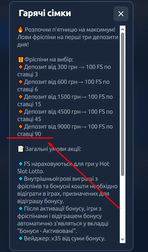 Ліміт на максимальну ставку