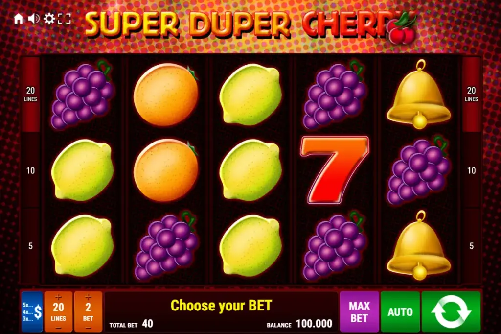 Слот Super Duper Cherry