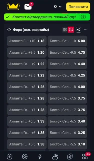 Атланта Гокс — Бостон Селтікс.