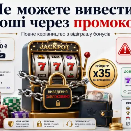 Не можете вывести деньги из-за промокода? Полное руководство по отыгрышу бонусов