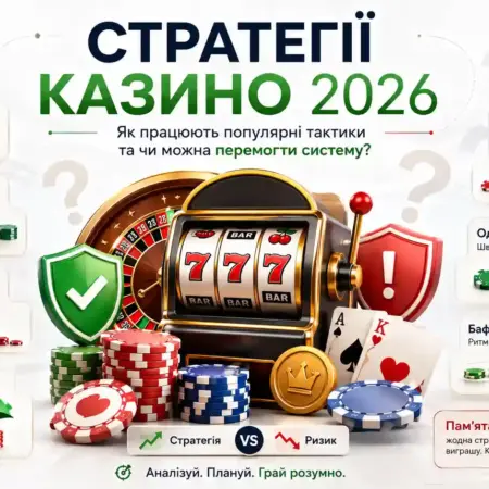 Стратегии казино 2026: как работают популярные тактики и можно ли победить систему?