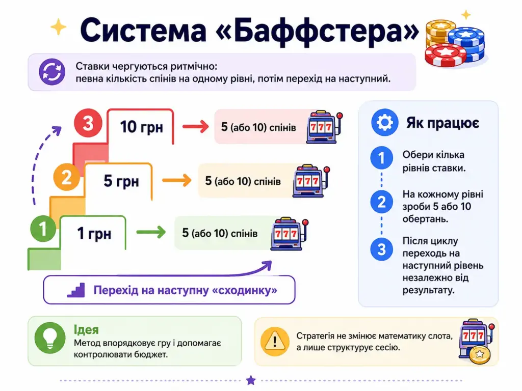 Інфографіка системи Баффстера