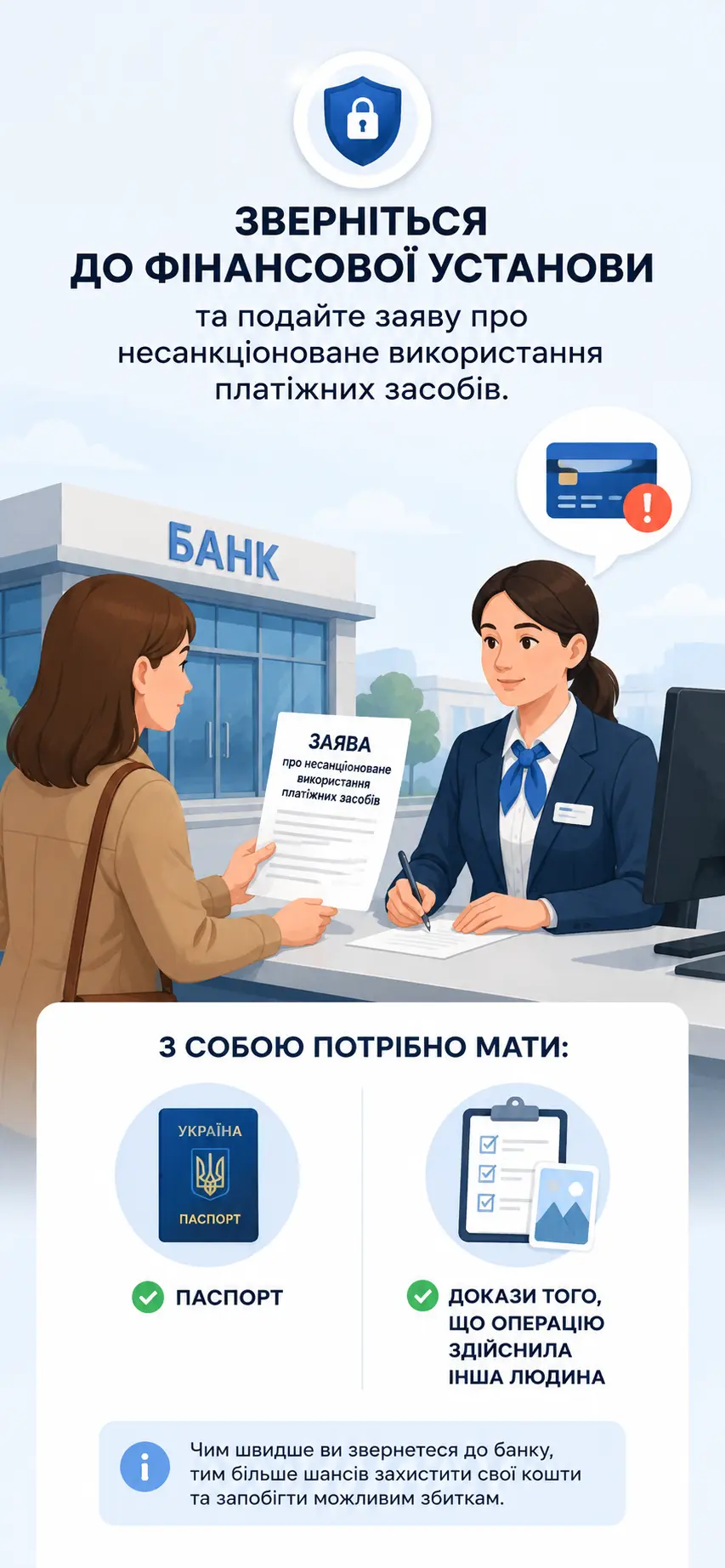 Звернення до фінансової установи