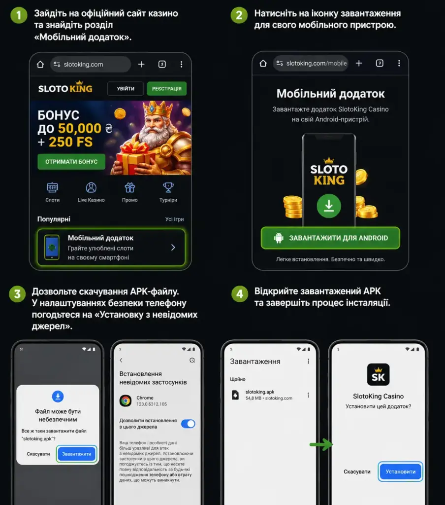 Руководство по установке приложения для Android