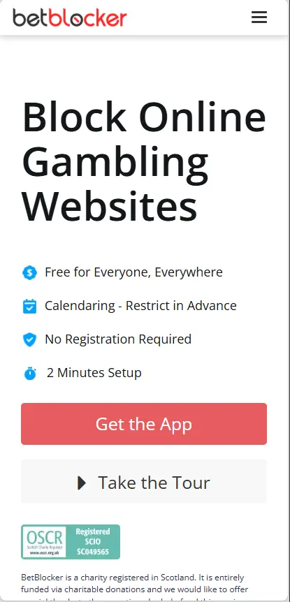главная страница betblocker