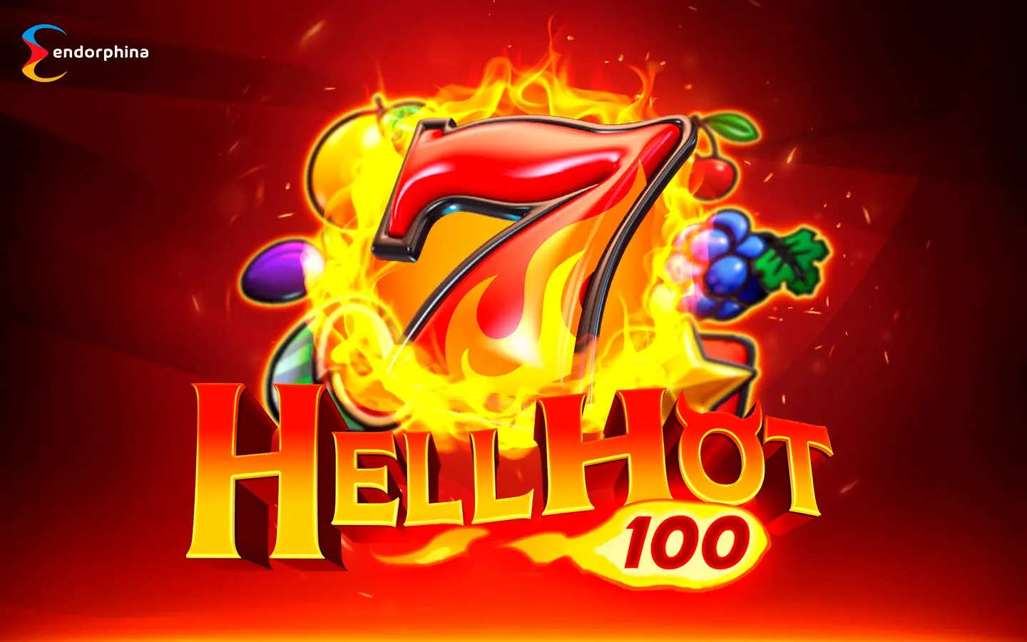 Заставка демо гри Hell Hot 100 від Endorphina