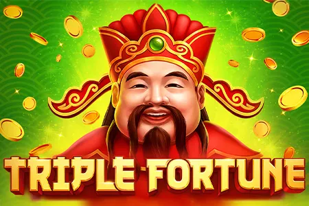 Заставка демо слота Triple Fortune