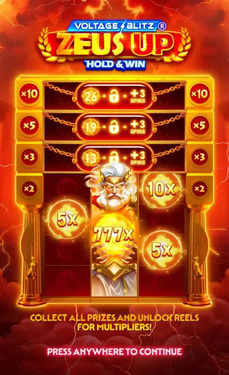 Слот Voltage Blitz Zeus Up