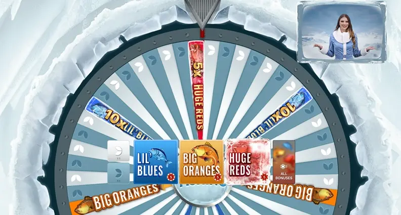 Тематика, графіка та атмосфера live game show Ice Fishing